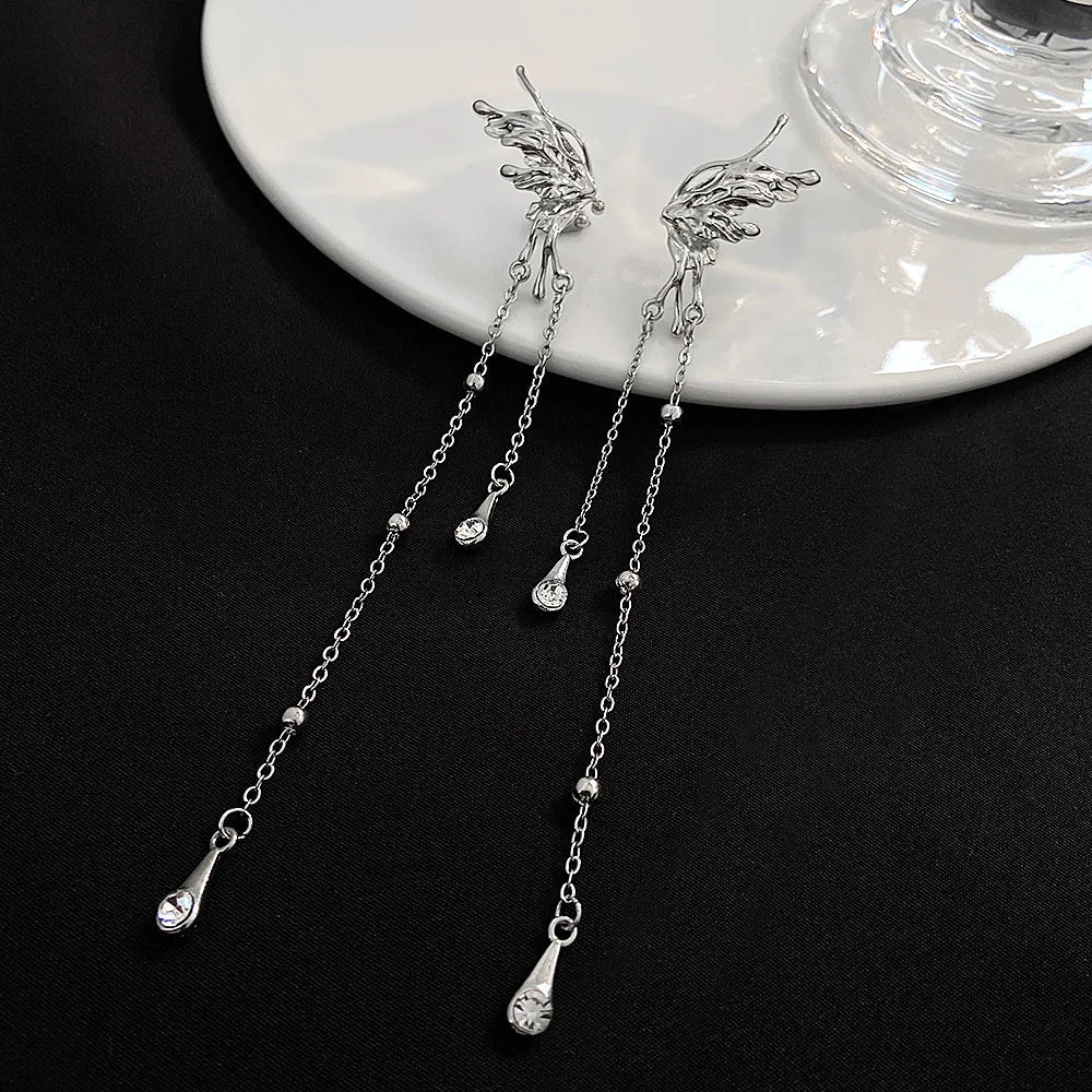 Mystic Butterfly Zircon Clips