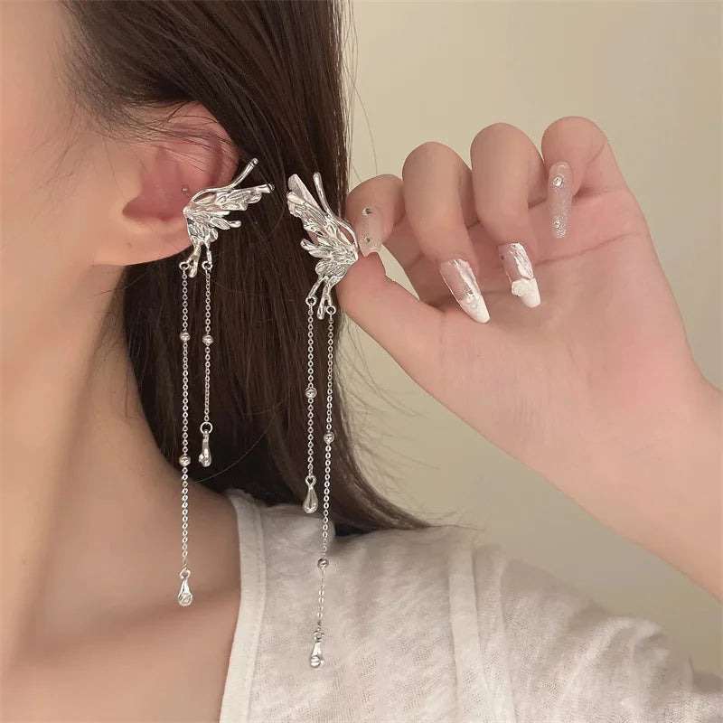 Mystic Butterfly Zircon Clips