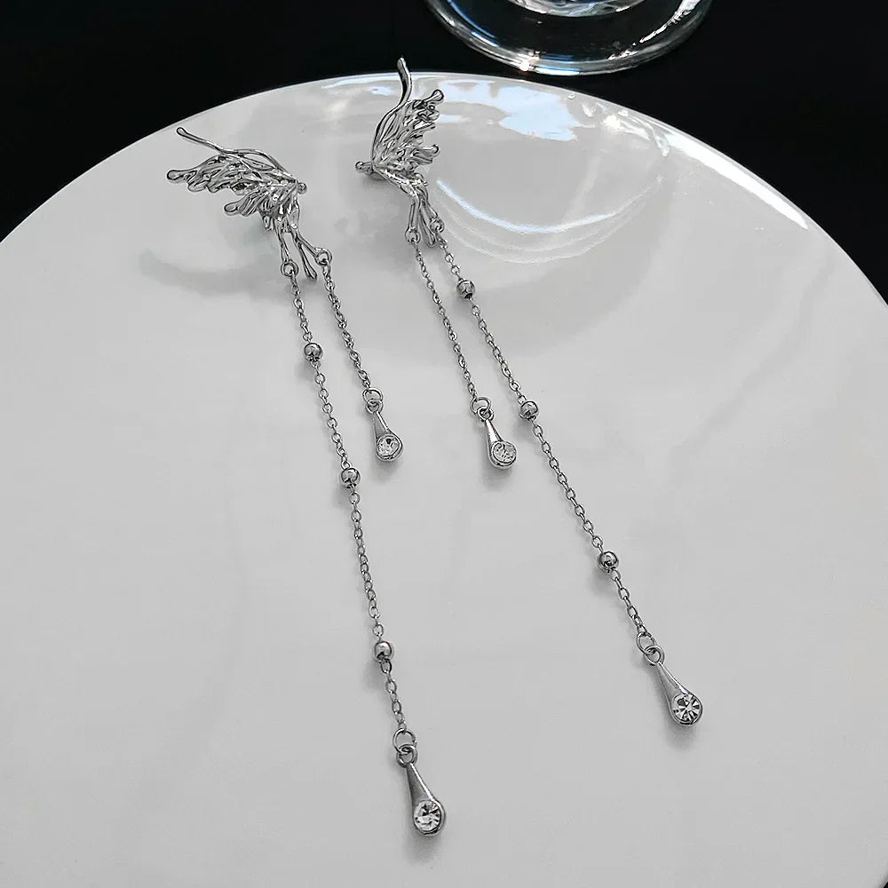 Mystic Butterfly Zircon Clips