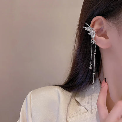 Mystic Butterfly Zircon Clips